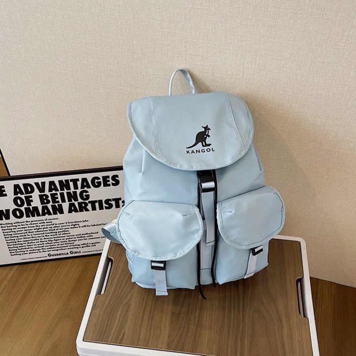 KANGOL2025 Tas Sekolah Kanguru Kapasitas Besar Baru Ransel Desain Modis dan Ringan untuk Pria dan Wa