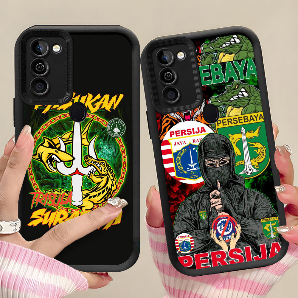 MH48 Persebaya Surabaya Casing untuk Samsung A21S A20 A20S M30S M21 A11 M11 A10S 2020 Kasus
