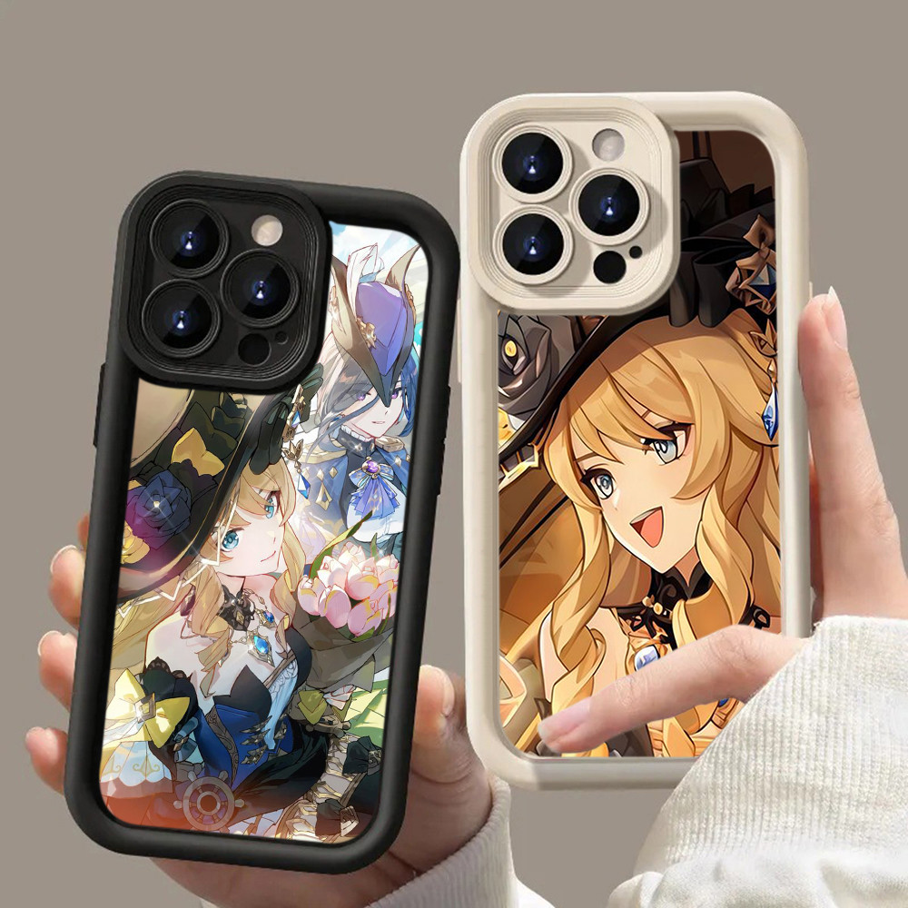 HA92 Navia Genshin Impact Untuk Realme Casing hp Softcase Silikon Kasing untuk Realme 5 5i 5s 6i 7i 