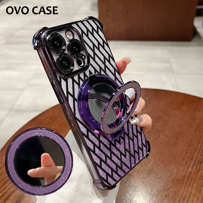 Glitter Card Case X6511 X6515 X6531 Dengan Stand Casing INFINIX SMART 5 6 7 8 9 Cermin INFINIX Casin