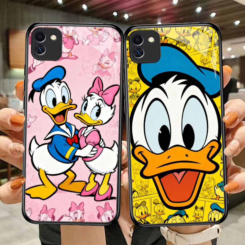 KB-38 Disney Donald Duck HD Glass Casing untuk Samsung A03 A04 A05 M04 F04 A04E Core