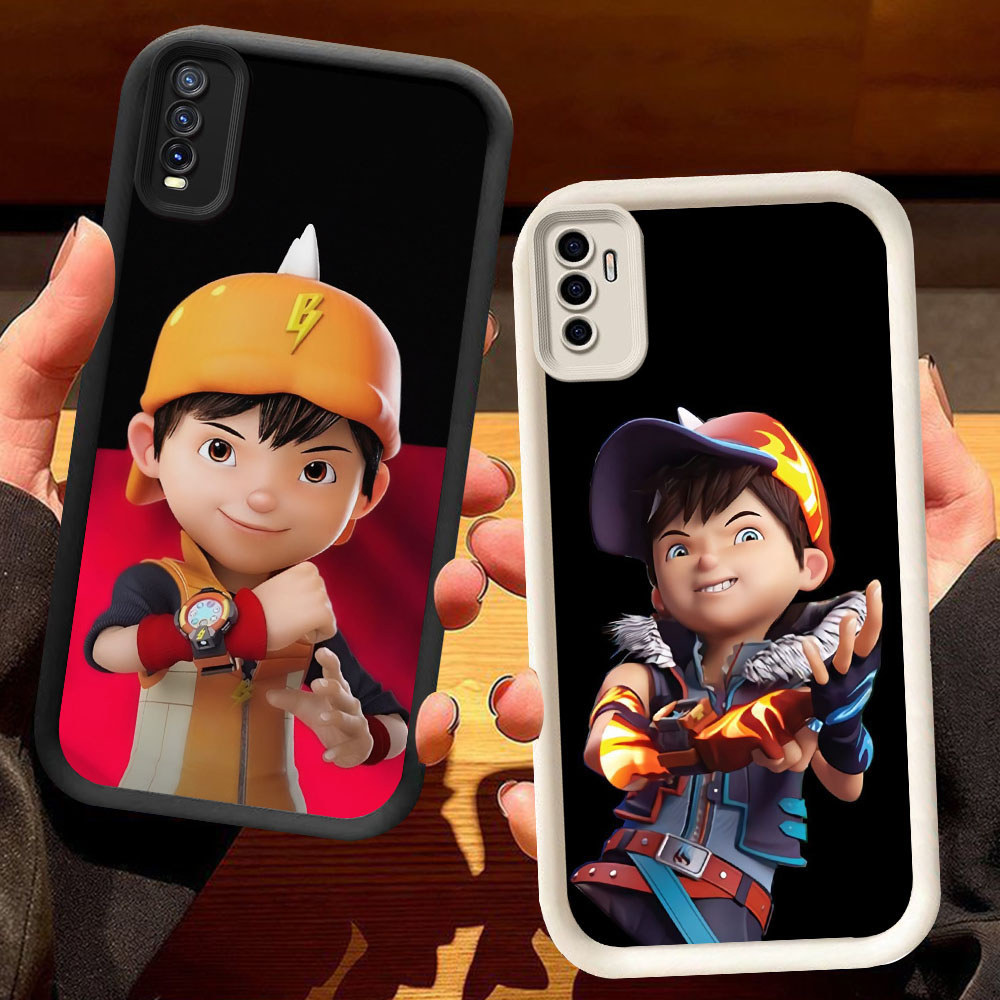 KD-5 Boboiboy Casing HP Untuk VIVO Y12S Y20 Y20S Y20i Y11S V19 V50 S1 iQOO 13 Lite Pro