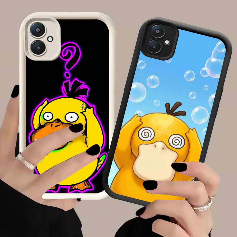 Casing HP Untuk Xiaomi 13T 14 14T Poco M4 C65 Redmi 13C A1 A2 K60 Ultra Pro KR-32 Psyduck