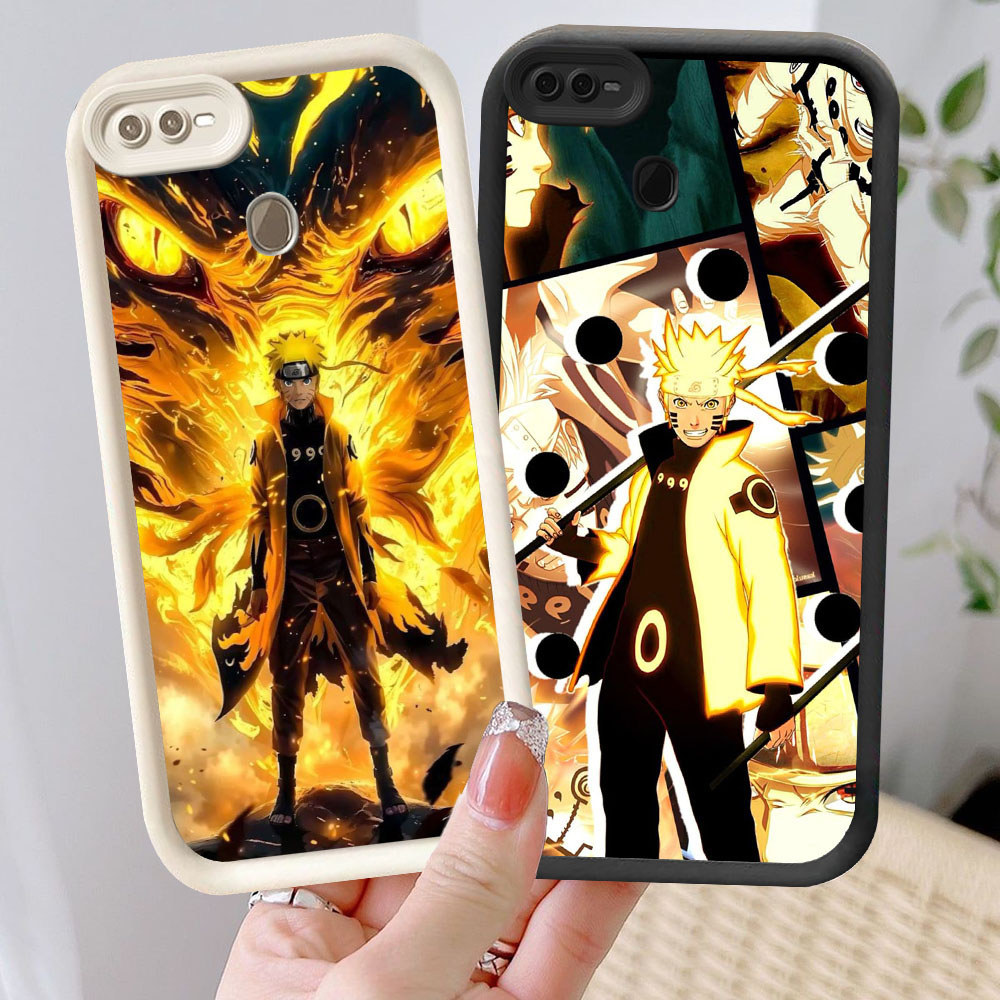 MM-17 Naruto Casing Hp Untuk OPPO Realme A5S F7 2 F9 A12s A12 A7 2018 Pro