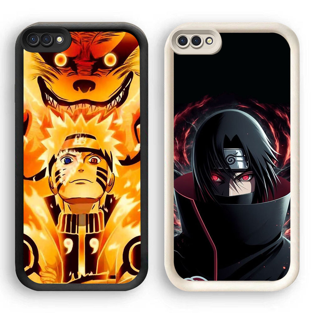 Murah Casing HP TPU Anti Gores OPPO A3S A5 A5X A1K A6 A12E A5i Pro HR-74 Naruto Anime