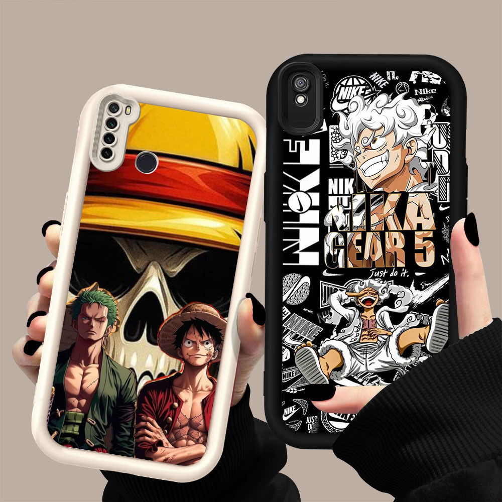 GP-58 One Piece logo Shockproof soft Casing untuk Redmi Note 6A 9A 7 9T Pro