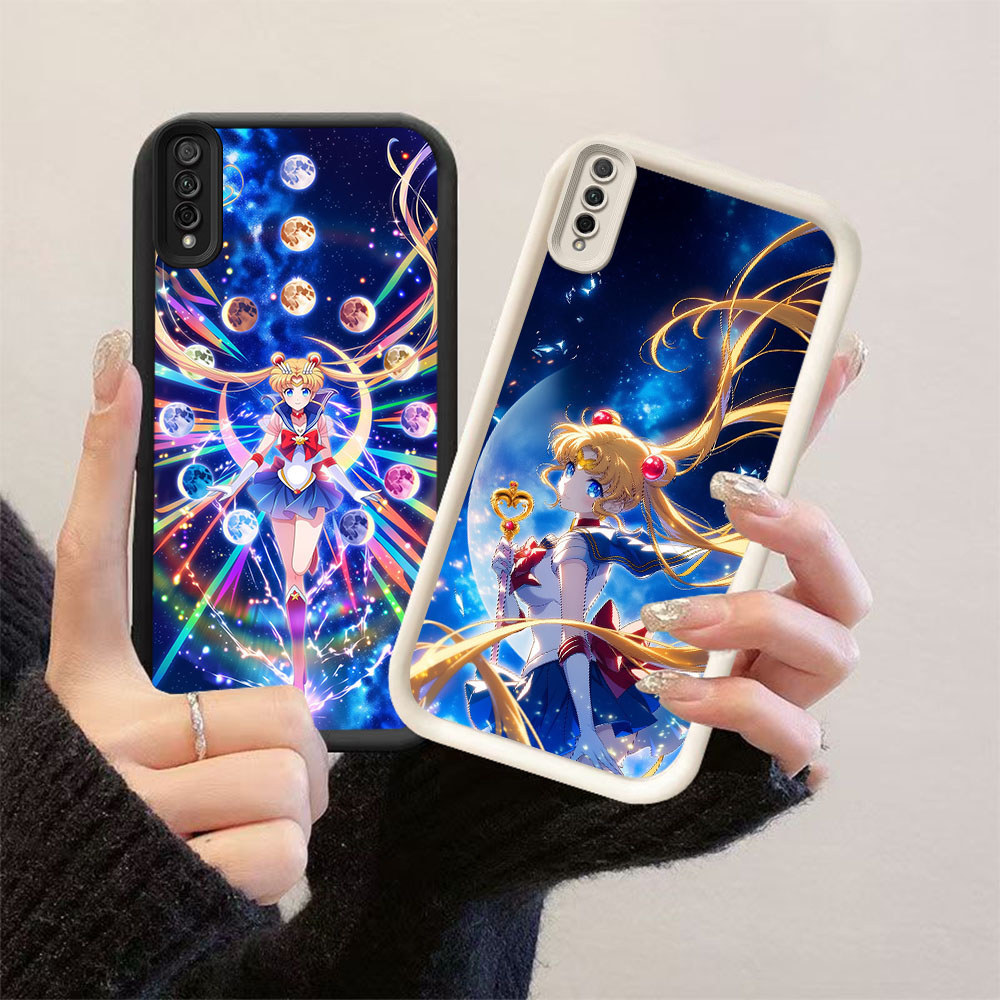 GP-60 Sailor Moon Shockproof soft Casing untuk Samsung A50s M02 A50 Core A7 A03 A02 A30s 2018