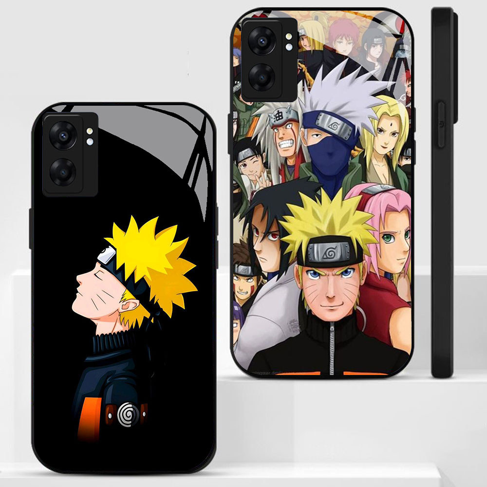 BF-72 Naruto Anime HD Glass Casing HP OPPO A57 A16K A16E A76 A77 A17 A77S A57S A36 A96
