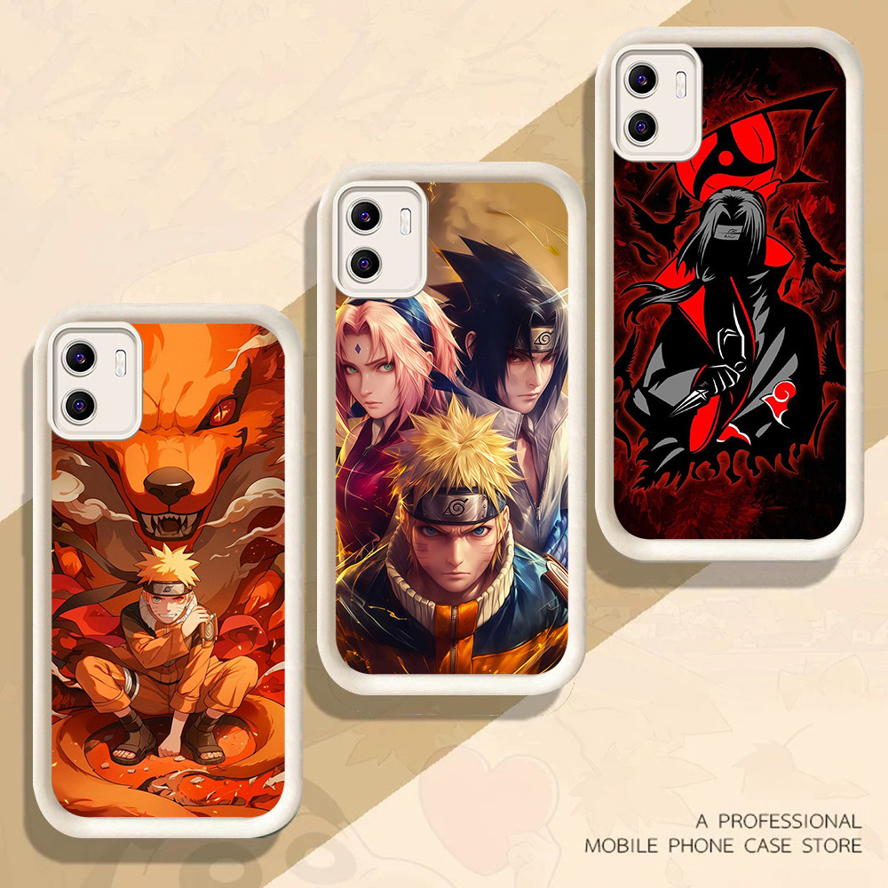 Casing hp untuk VIVO V40 Y51A Y51S Y200e Y300 Y33S Y53S Y33E Y02S Y01 Y200 Y33 Pro FB-24 Naruto Anim