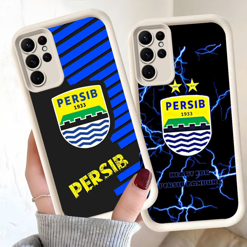 SOFTCASE Casing untuk Samsung A56 M12 A26 A17 M11 S25 A07 A36 Ultra 5G SA-18 Persib Bandung