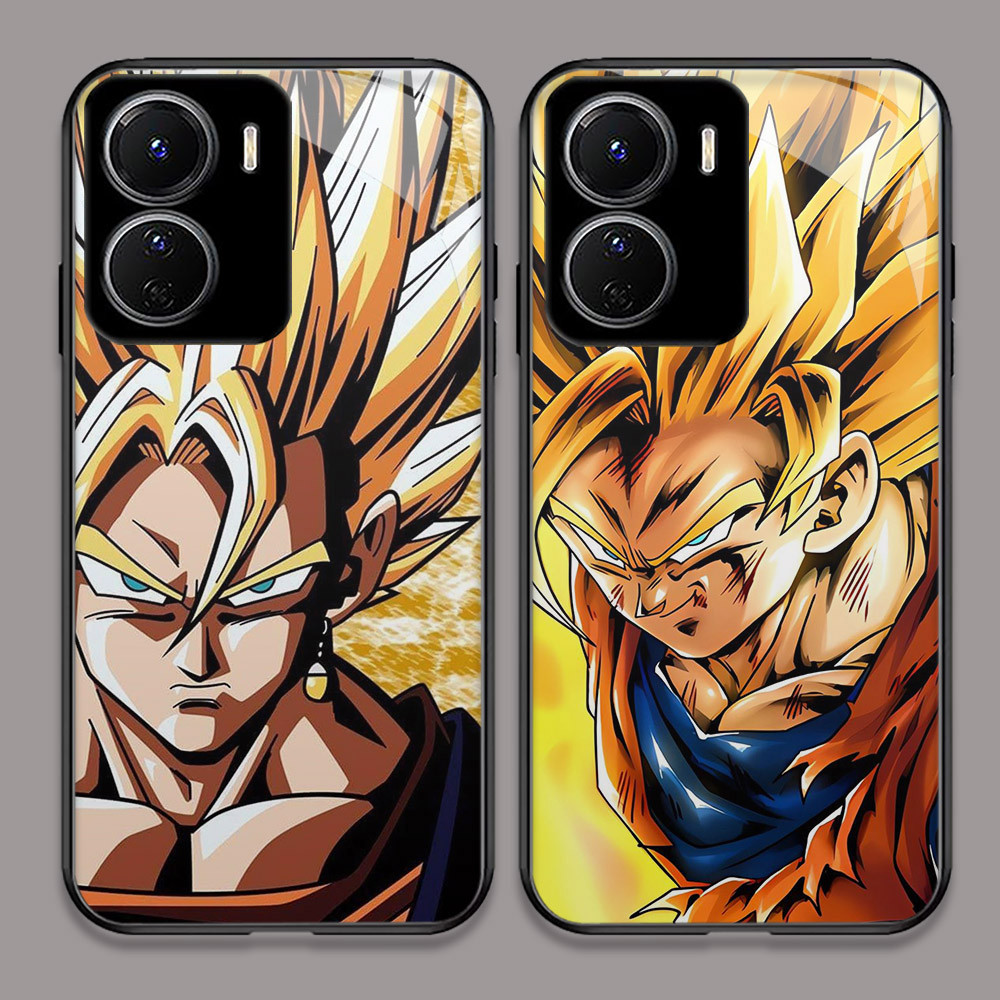 U-7 Dragon Ball Super HD Kaca Casing untuk OPPO A96 A77S A36 A57 Reno 7 A77 A57S A76 8 Case