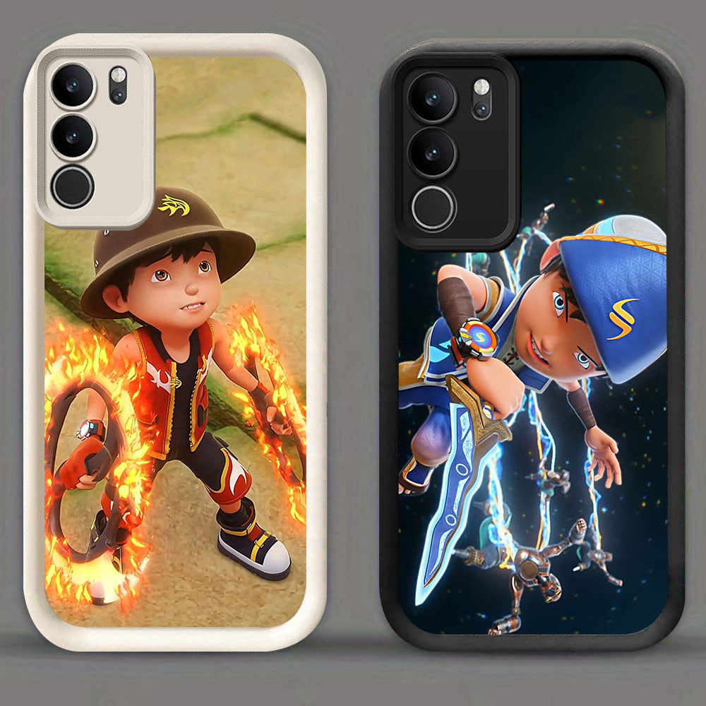 TK-37 Boboiboy Fusion Casing HP Untuk VIVO Y19S Y200 Y300 V40 Lite Pro