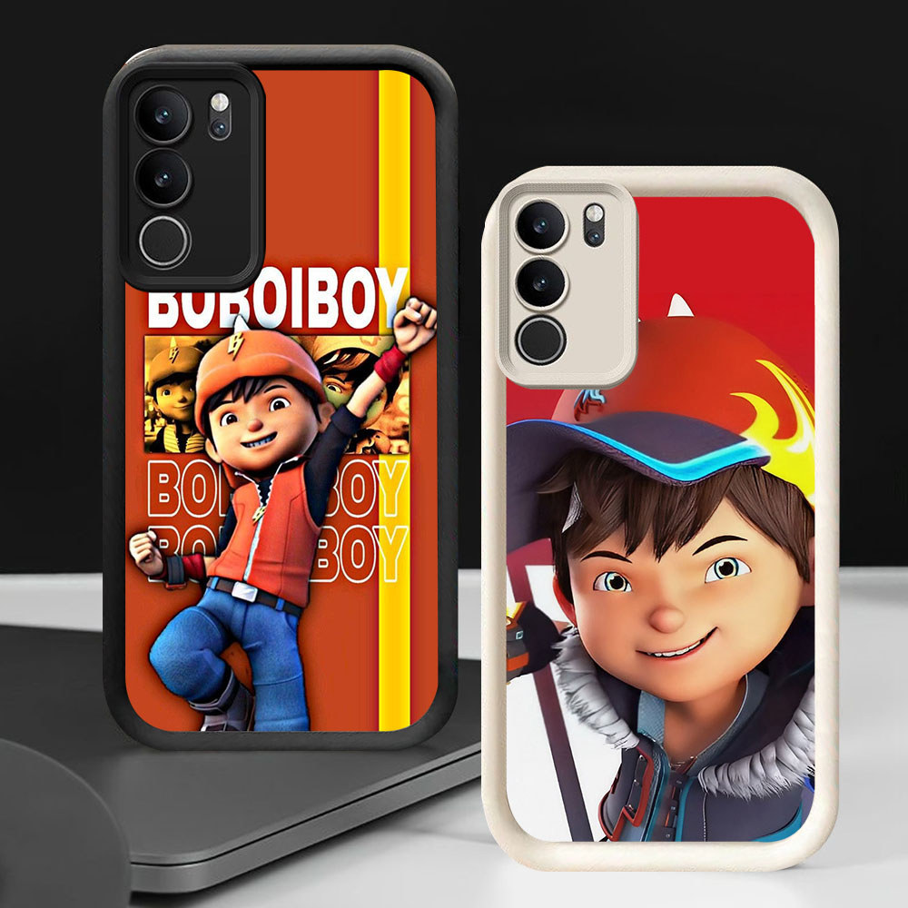 KD-10 Boboiboy Solar Casing HP Untuk VIVO Y19S Y200 Y300 V40 Lite Pro