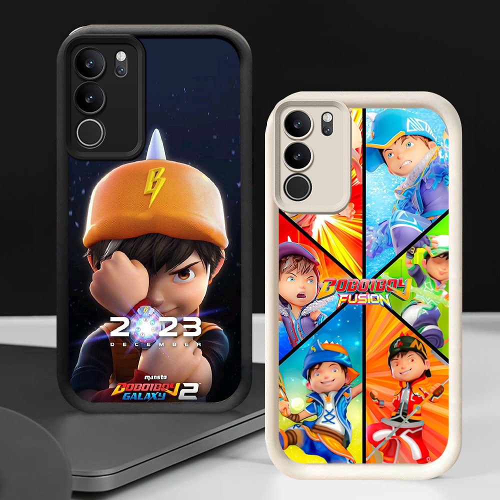 KD-5 Boboiboy Movie Casing HP Untuk VIVO Y19S Y200 Y300 V40 Lite Pro