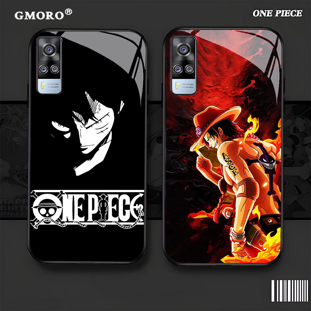 TK-24 One Piece HD Glass Casing untuk VIVO Y51 V21E Y31 Y52 V21S V21 V20 Y53S