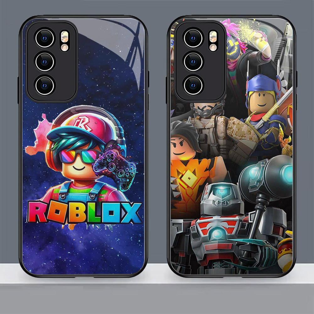N-41 Roblox HD Kaca Casing untuk Xiaomi POCO M3 M4 11 C65 X6 X5 M6 C71 12 Pro Lite 5G Case