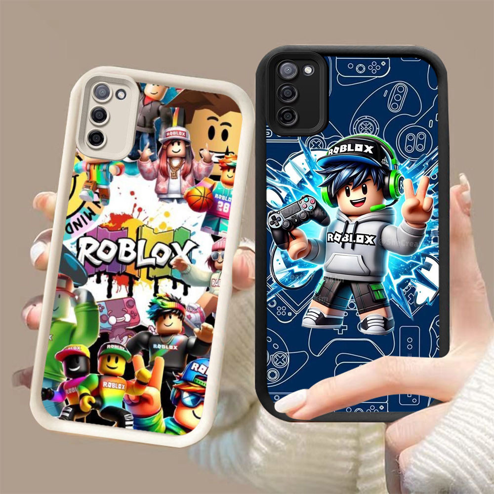 TS-44 FREE ROBLOX Shockproof soft Casing untuk Samsung M21 A51 FE S20 A71 M30S 2020