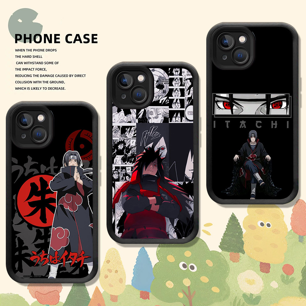 SOFTCASE Casing untuk iPhone 12 11 XS Pro Max MiniNO-28 Uchiha Itachi Naruto