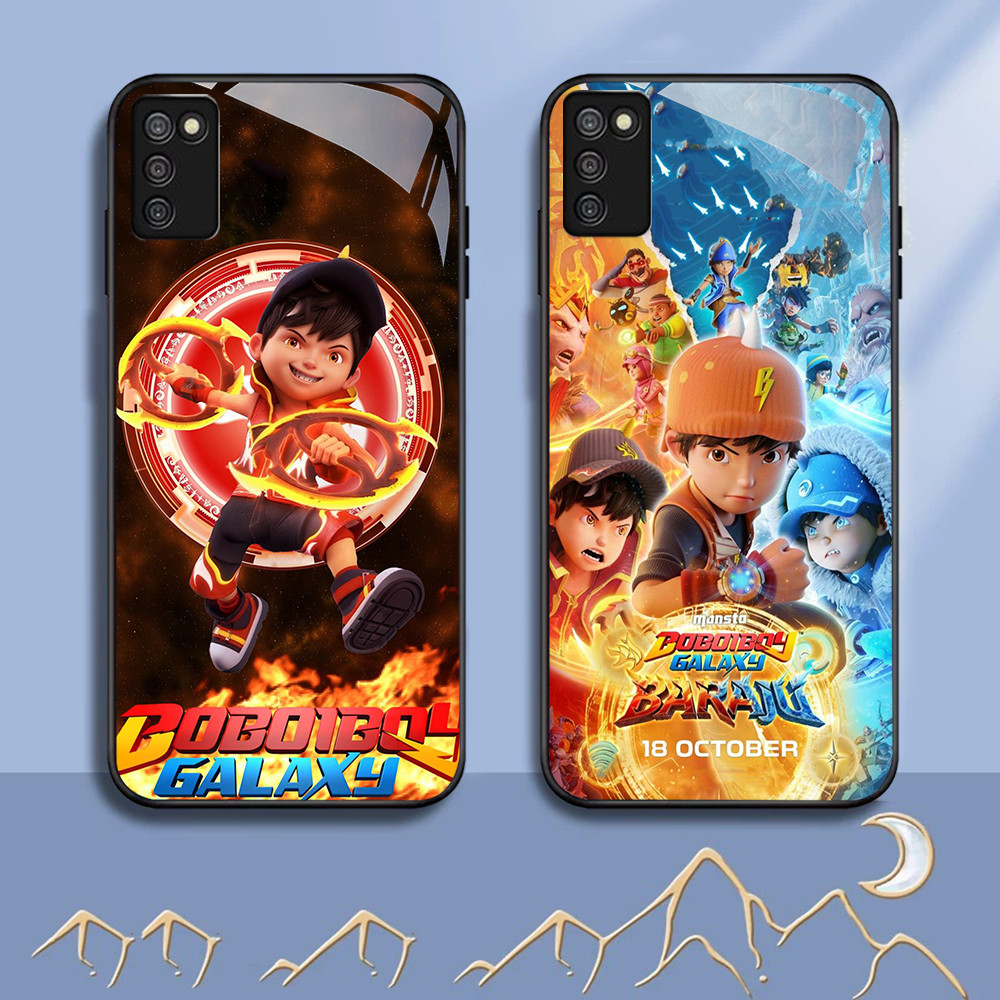 FA-6 BoBoiBoy Movie HD Glass Case Casing Kaca untuk Samsung Core A51 M02S 164mm A04E A02S A03S A04 A