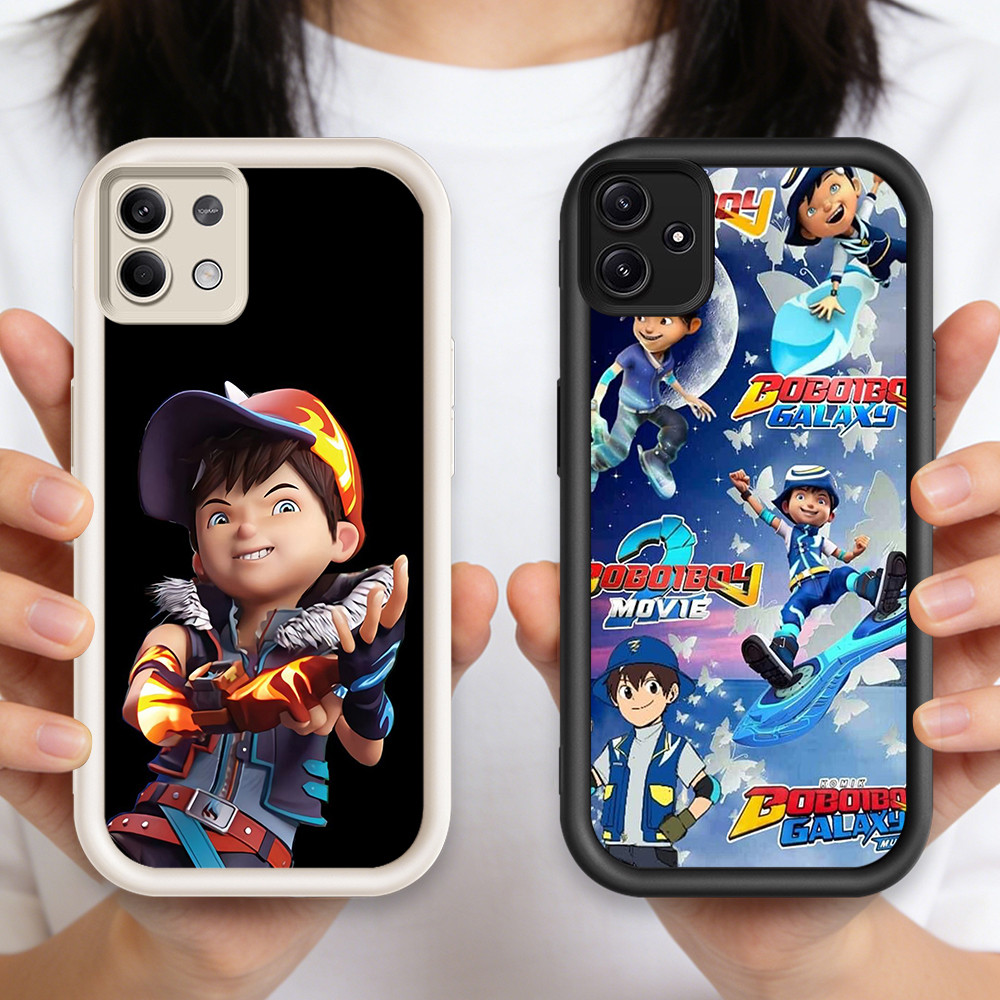 O-8 Boboiboy galaxy Casing HP Silikon untuk Xiaomi Redmi Note 14 13 13X 12 Pro 5G