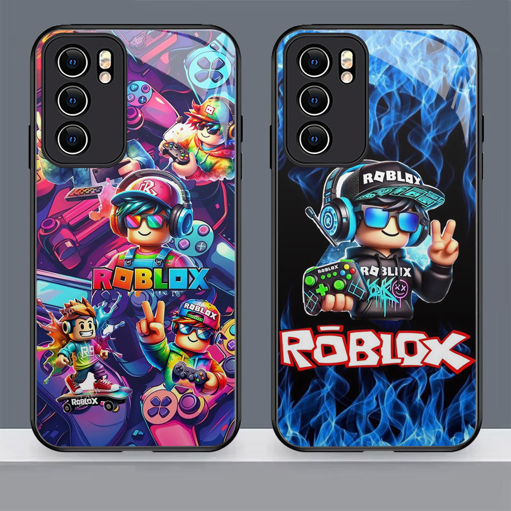 N-39 Roblox HD Kaca Casing untuk Xiaomi POCO M3 M4 11 C65 X6 X5 M6 C71 12 Pro Lite 5G Case