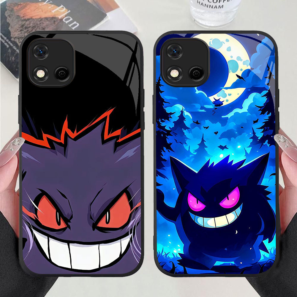 BF-35 Anime Gengar HD Glass Casing HP Realme C11 C20A C20 C2s C2