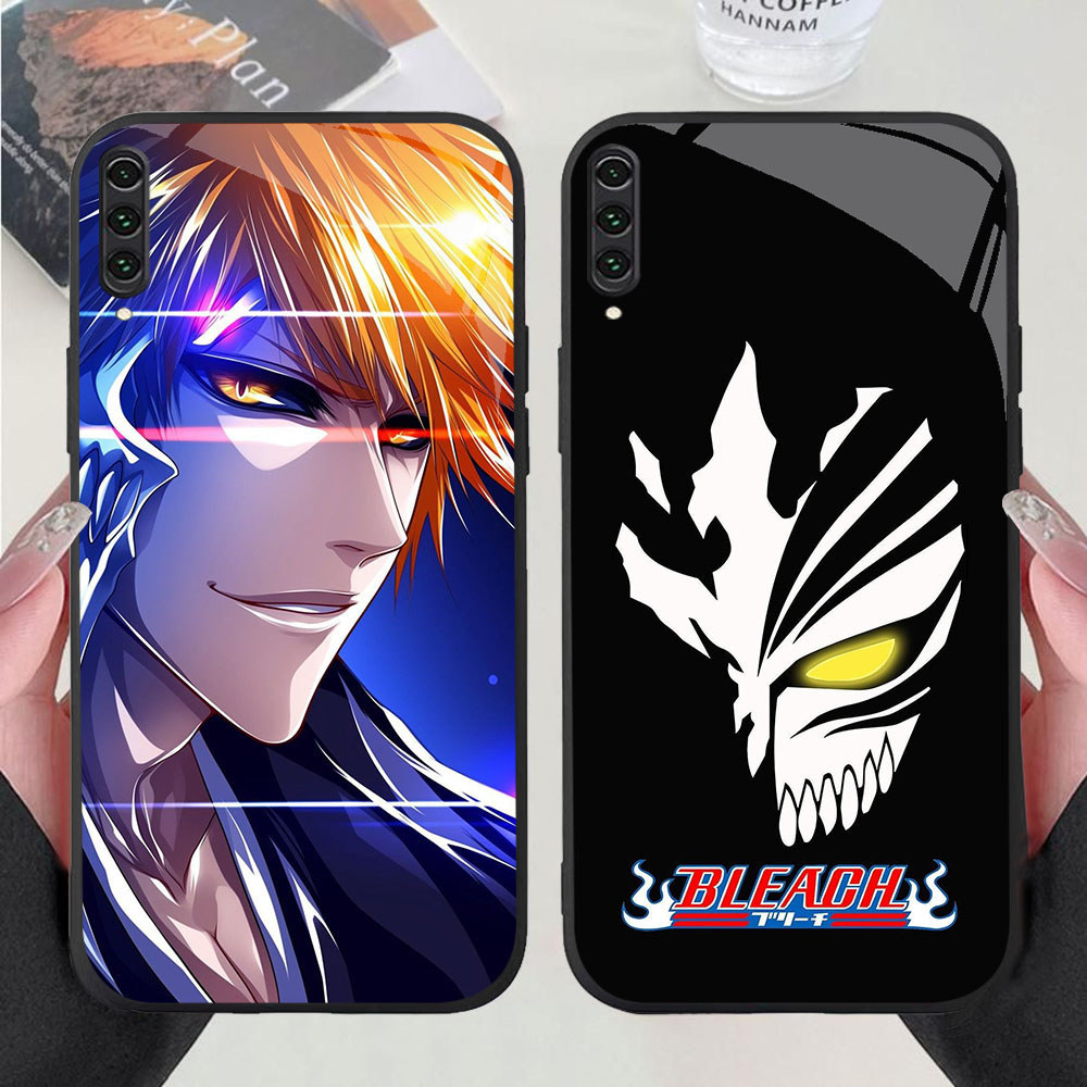BF-40 Bleach HD Glass Casing untuk Samsung A50 A70S A70 A10 A02 A7 Note 10 Pro Plus