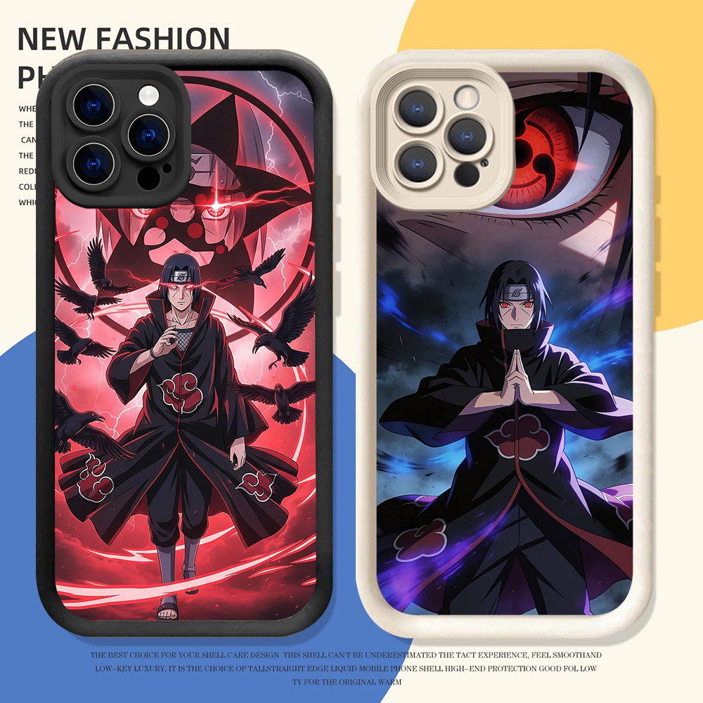 SOFTCASE Casing untuk iPhone 13 14 16 17 Pro Max NO-28 Uchiha Itachi Naruto