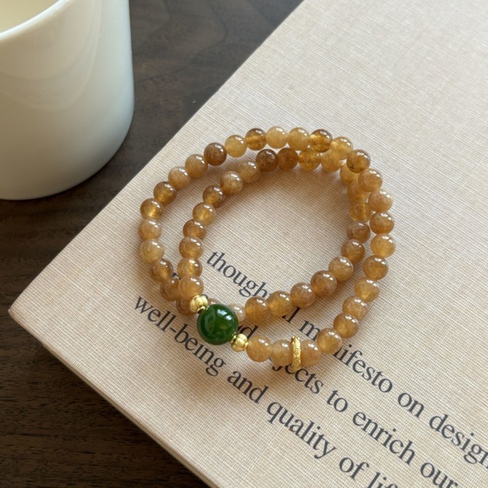 Celebrity Golden Bracelet Multi-layer Simulation Bracelet Summer Permanent Women's Money-making Dou