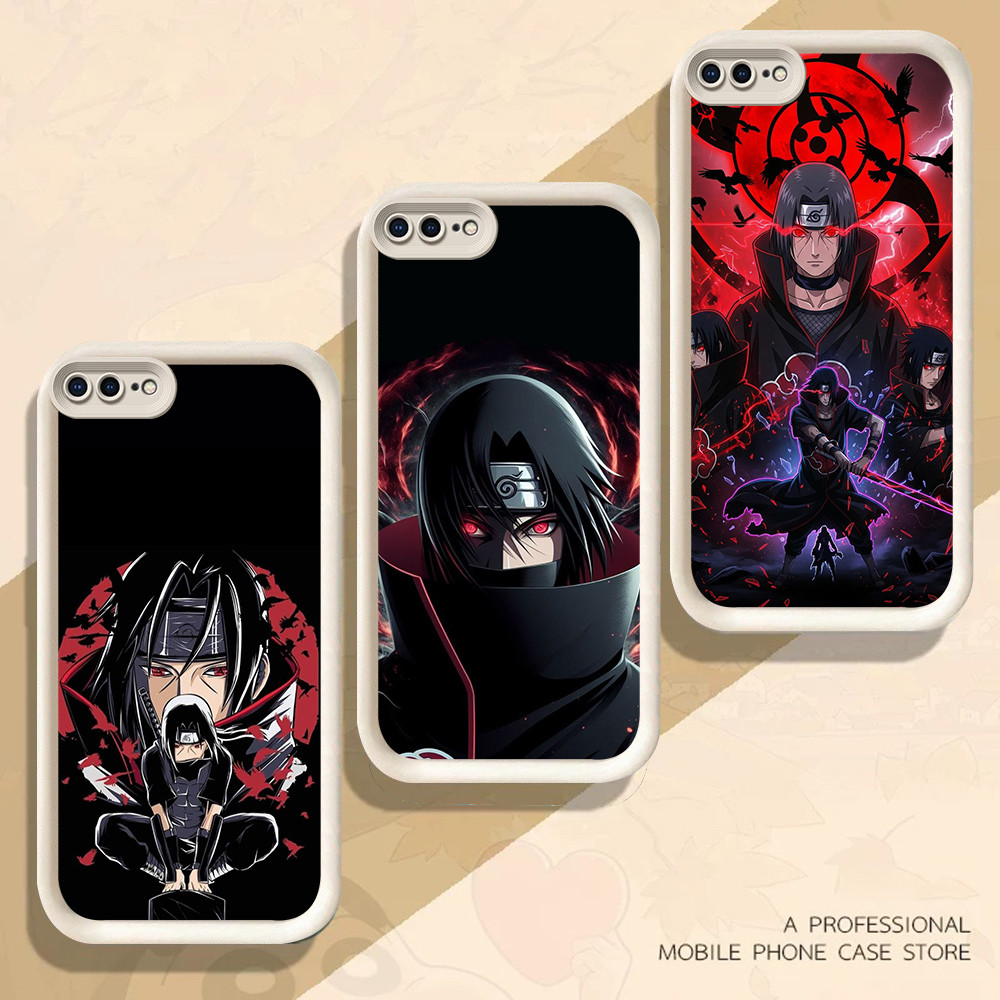 SOFTCASE Casing untuk iPhone 7 8 6 XR X Plus FB-26 Naruto Uchiha Itachi