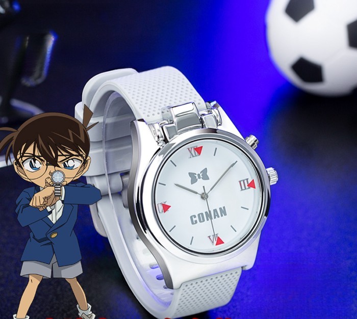 Lucky Stone Detective Conan Genuine Authorized Detective Laser Quartz Watch