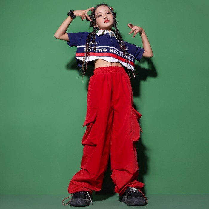 Girls' Jazz Dance Costumes, Handsome Japanese Hip-hop Costumes, Children's Hip-hop Hip-hop Catwalk