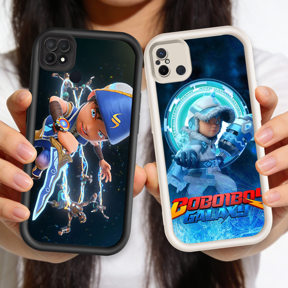 O-8 Boboiboy galaxy Casing HP Silikon untuk Xiaomi Redmi 9C 10C 11A NFC 12C