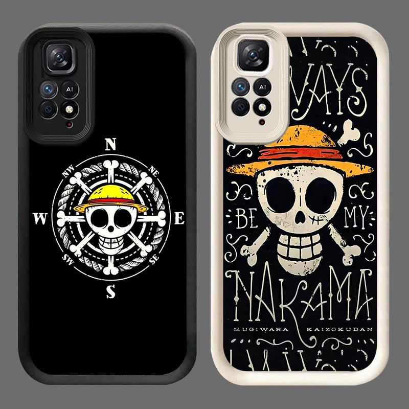 U-28 One Piece Casing untuk Xiaomi Redmi Note 11 SE 11S Pro 5G Kasus Pelindung