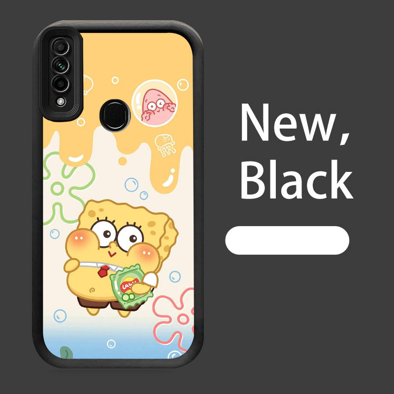 Case Casing untuk OPPO A91 A31 F15 Reno 3 2020 W-11 Cute SpongeBob