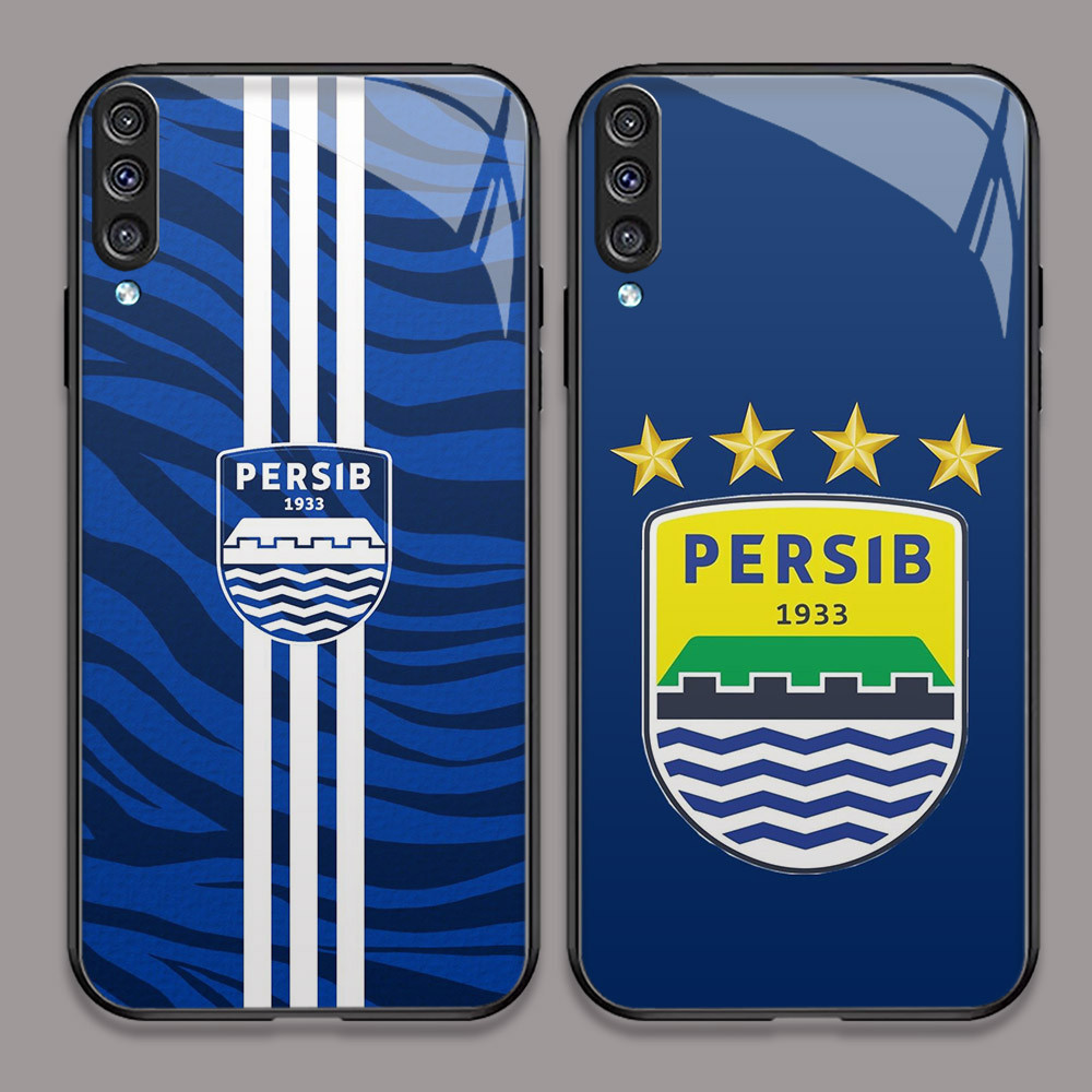 U-30 Persib King HD Kaca Casing untuk Samsung A50S A02 A10 A7 A10S A70S A70 M02 A30S A50 Case