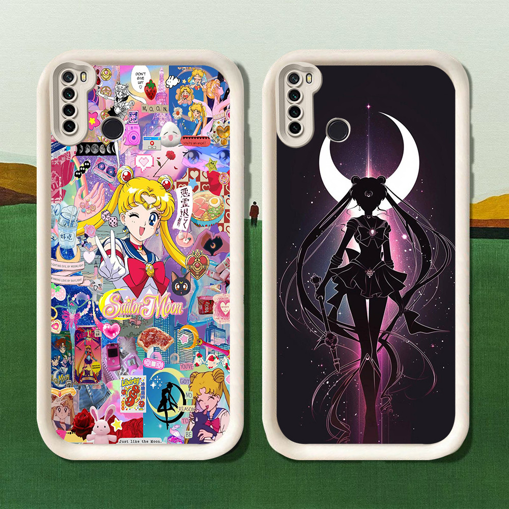 Premium Silicone Case Shockproof Casing untuk Xiaomi Redmi 9 12 13C 10C 9A 13 10 12C AB-24 Sailor Mo