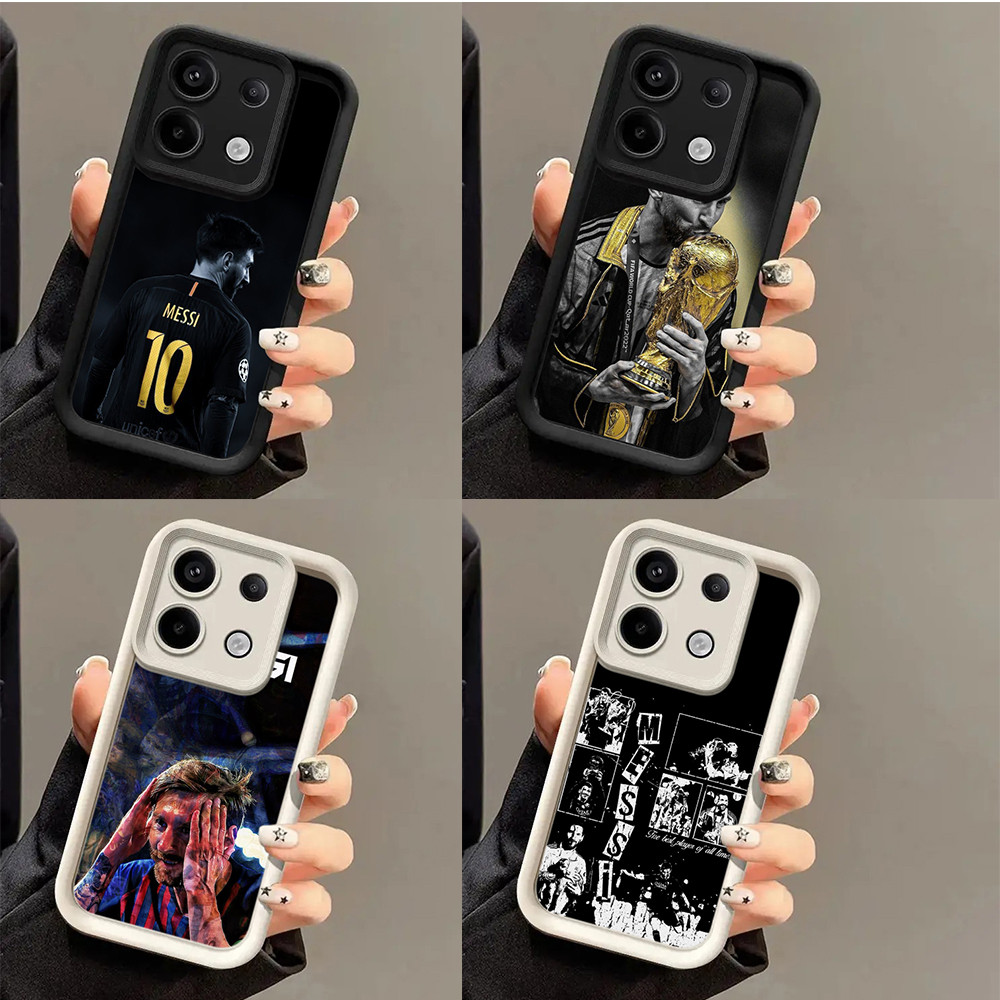 Casing HP Untuk Infinix Hot 40i 30i 40 Pro 9 10 11 12 Play 30 Play NFC 8 10 Lite KK128 Messi Argenti