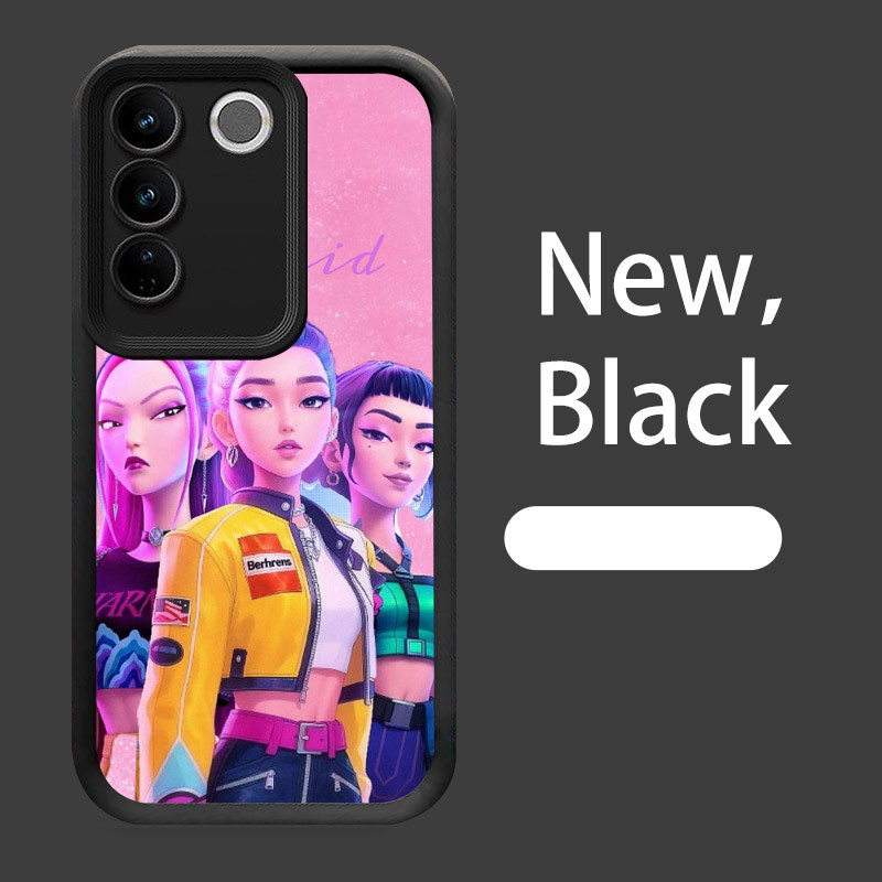 Case Casing untuk VIVO V29E Y81s Y100 V29 Pro Y81 W-19 K-POP Demon Hunters
