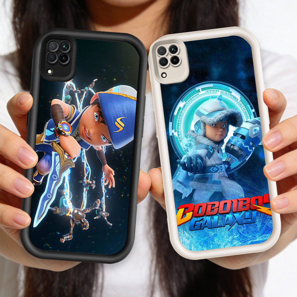 O-8 Boboiboy galaxy Casing HP Silikon untuk Samsung J2 A12 J7 A22 Prime 5G