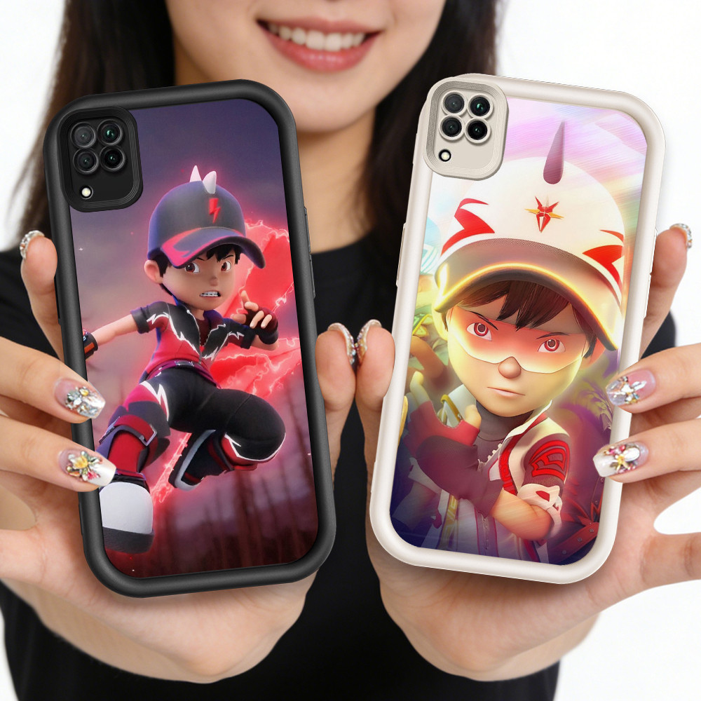 O-9 B_Boboiboy Casing HP Silikon untuk Samsung J2 A12 J7 A22 Prime 5G