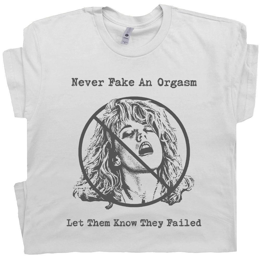 Jangan Pernah Menyamarkan Orgasme Kaos Grafis Lucu Dan Menyinggung Untuk Wanita Kaos Feminis Vintage