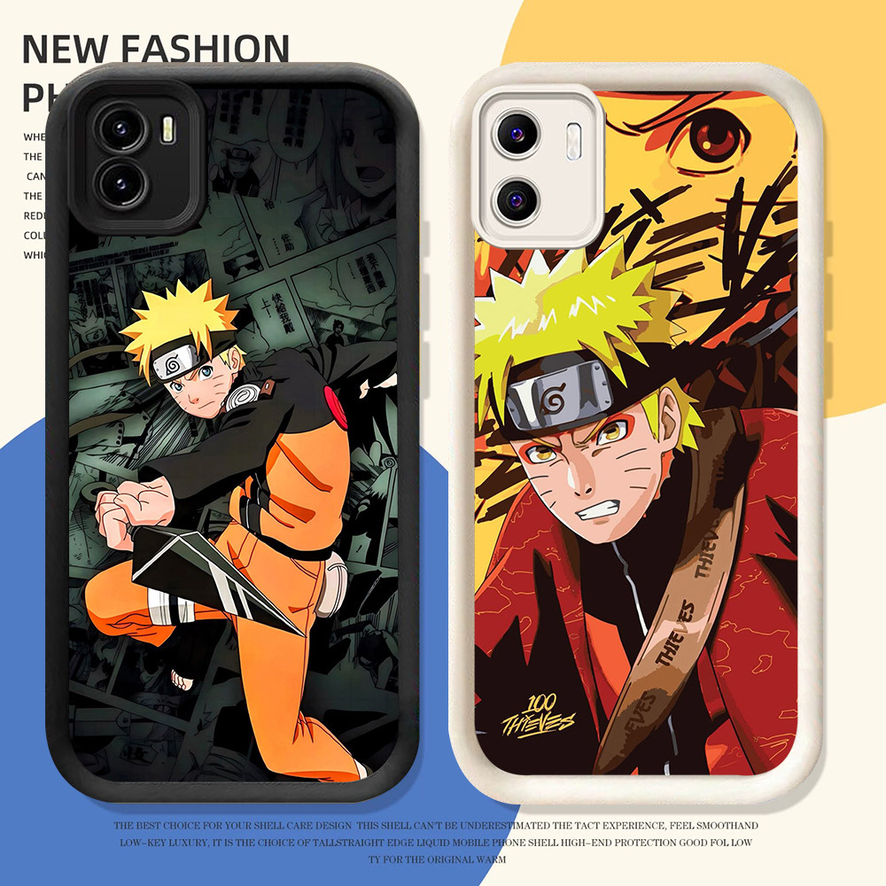 Casing hp untuk VIVO V40 Y51A Y51S Y200e Y300 Y33S Y53S Y33E Y02S Y01 Y200 Y33 Pro NO-1 Anime Naruto