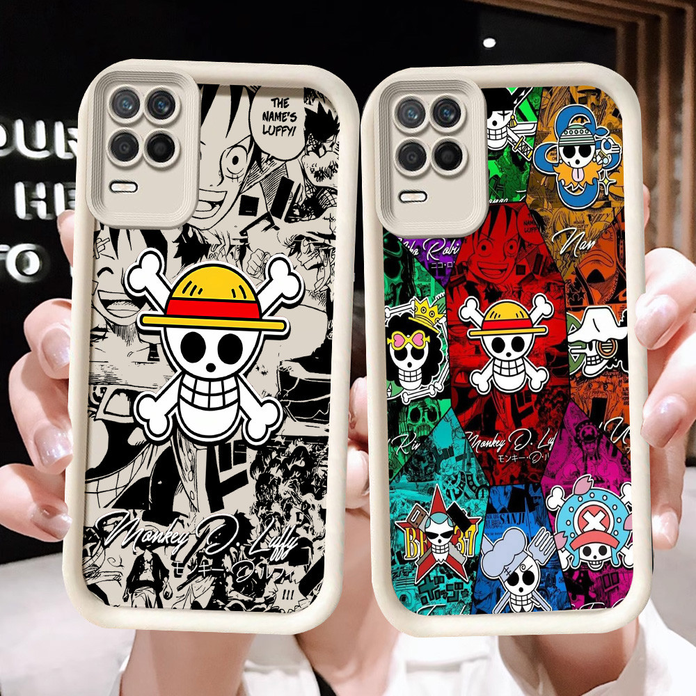 N-29 One Piece Logo Soft Casing untuk Realme 8S 8 Pro 5G