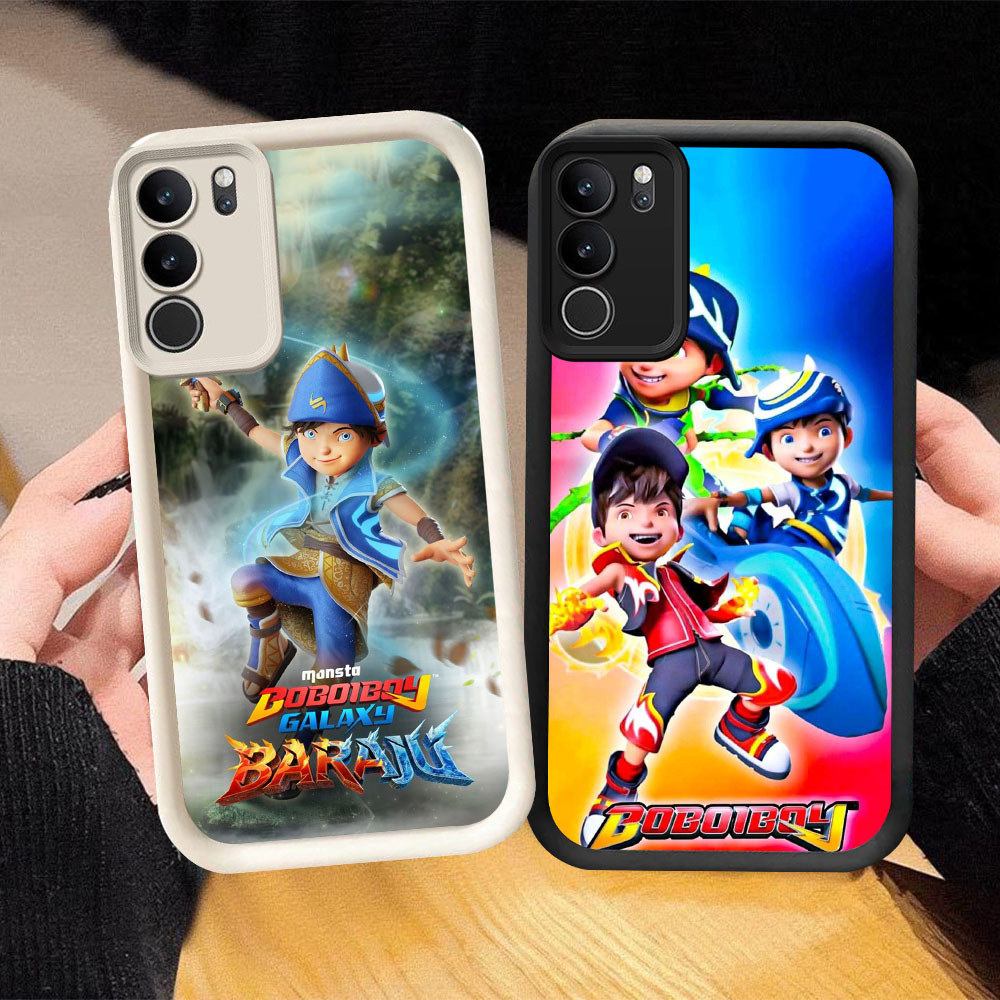 BQ-42 Boboiboy Thorn Casing HP Untuk VIVO Y19S Y200 Y300 V40 Lite Pro