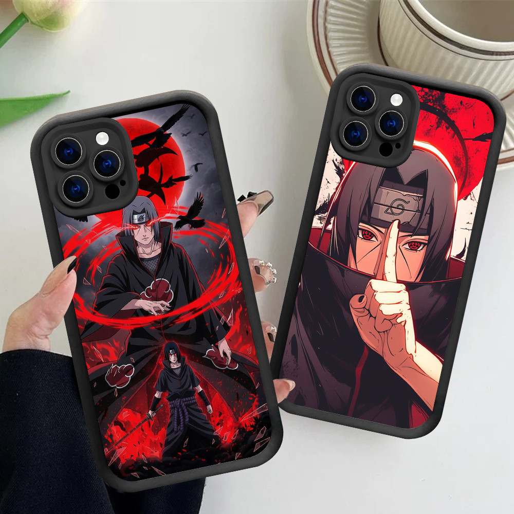 SOFTCASE Casing untuk iPhone 14 15 16 17 Pro Max SA-27 Uchiha Itachi