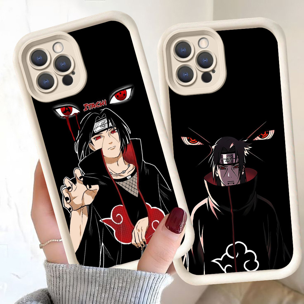 SOFTCASE Casing untuk iPhone 13 14 16 17 Pro Max SA-28 Uchiha Itachi Naruto