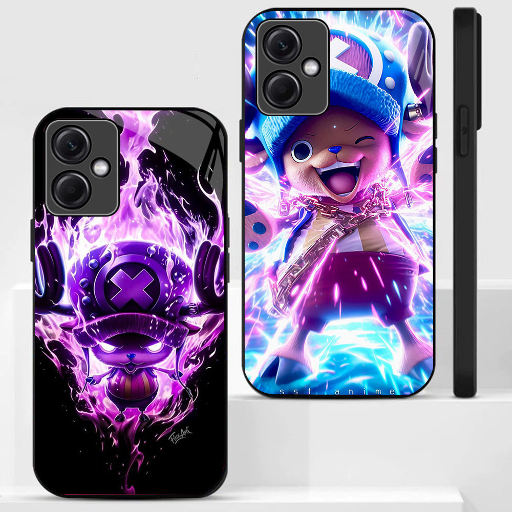 UP-32 Chopper Casing KACA untuk Xiaomi Redmi Note Poco 12 13 C71 A5 X5 Pro 5G 4G