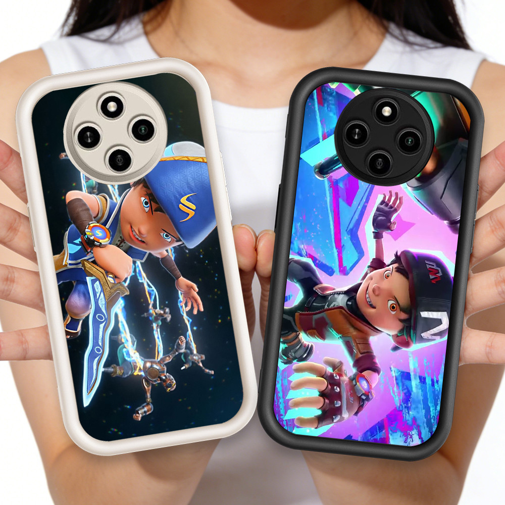 O-8 Boboiboy galaxy Casing HP Silikon untuk Xiaomi Poco C61 C75 X3