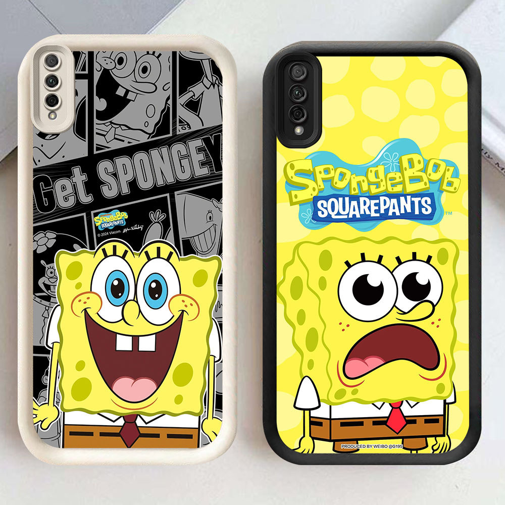 BQ-87 SpongeBob Patrick Star Casing HP Untuk Samsung A50 A02 A30s Core A50s A17 M02 A7 A03 A26 M17